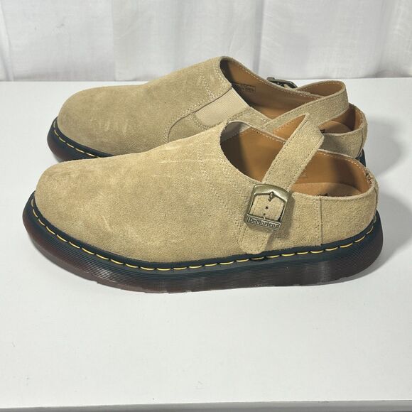 Doc Marten’s Isham Desert Oasis Suede Mules Slip on Mens Size 12 NEW w/o tags S1 main image 9